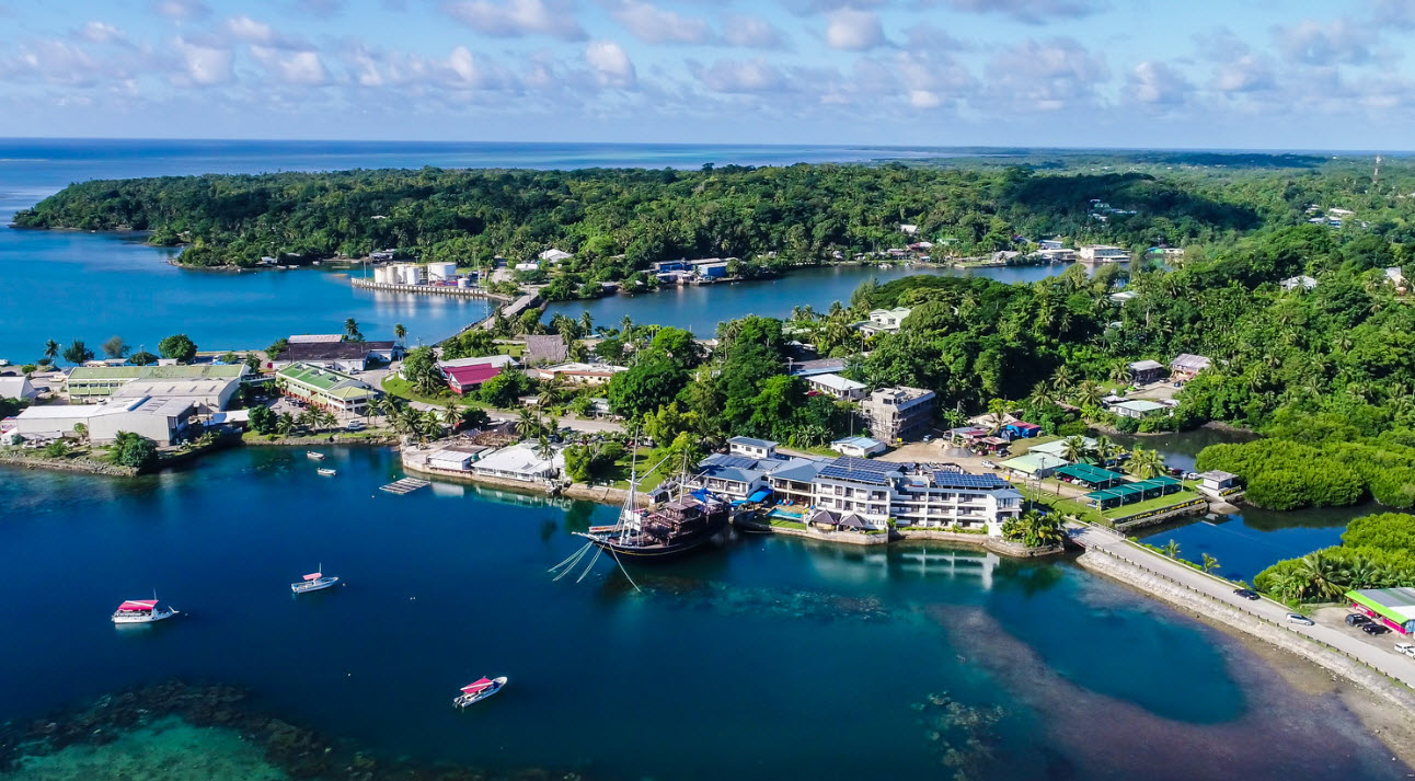 Colonia Town, Yap Island, Micronesia
